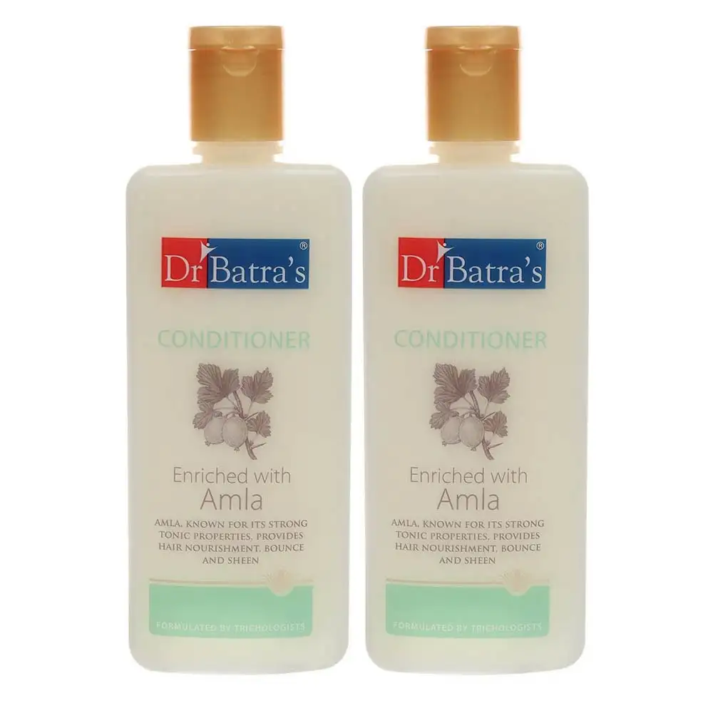 Dr Batra's Hair Conditioner (Pack of 2),  200 ml  Enriched with Amla