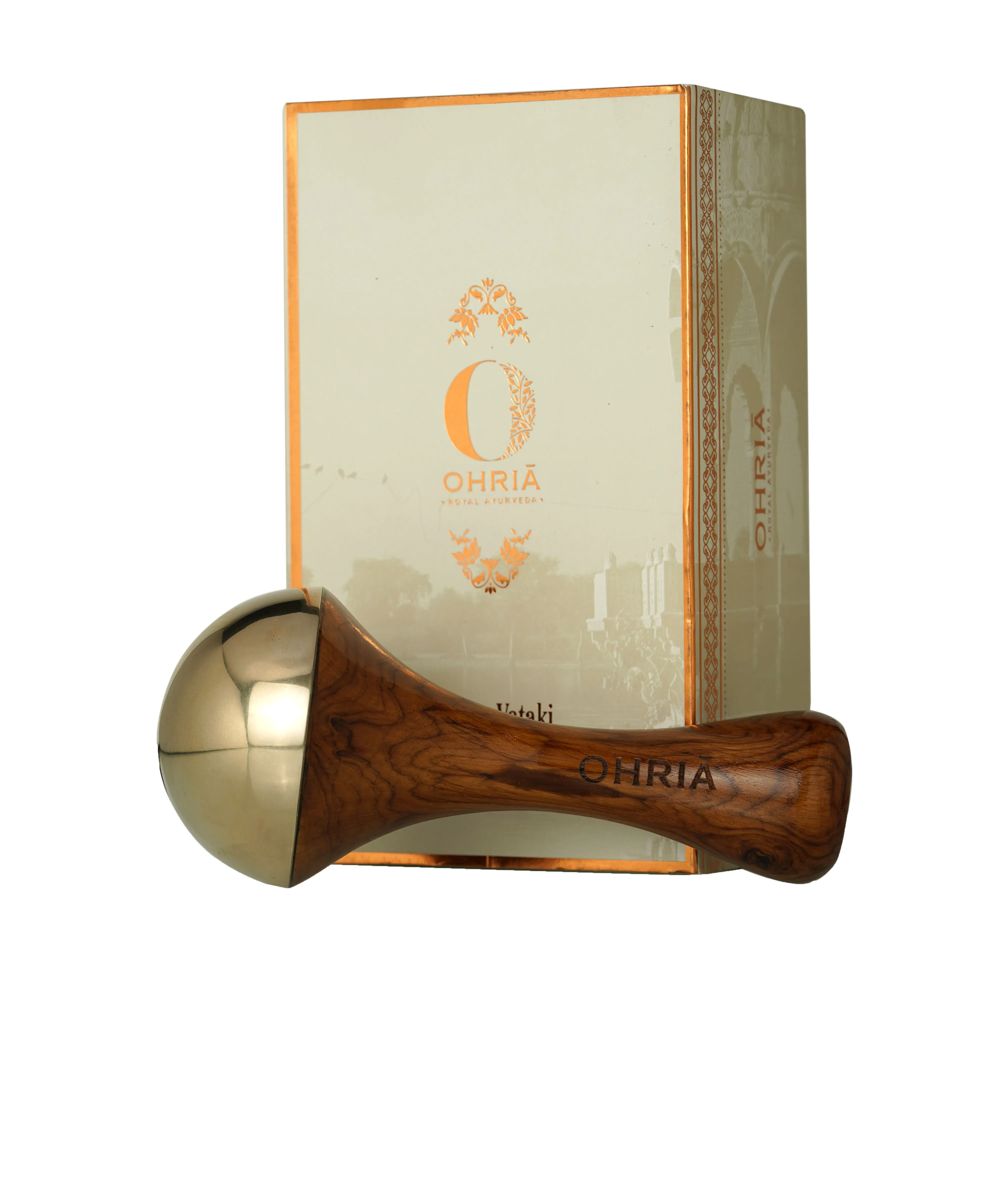 Ohria Ayurveda Kansa Vataki Body Massage Wand