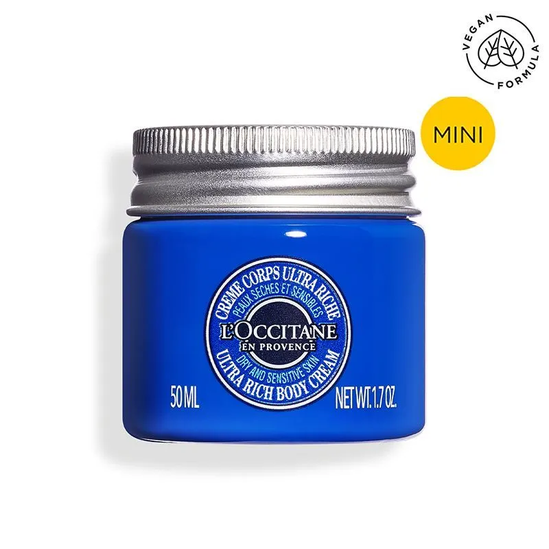 L'Occitane Shea Butter Ultra Rich Body Cream For Dry To Very Dry Skin