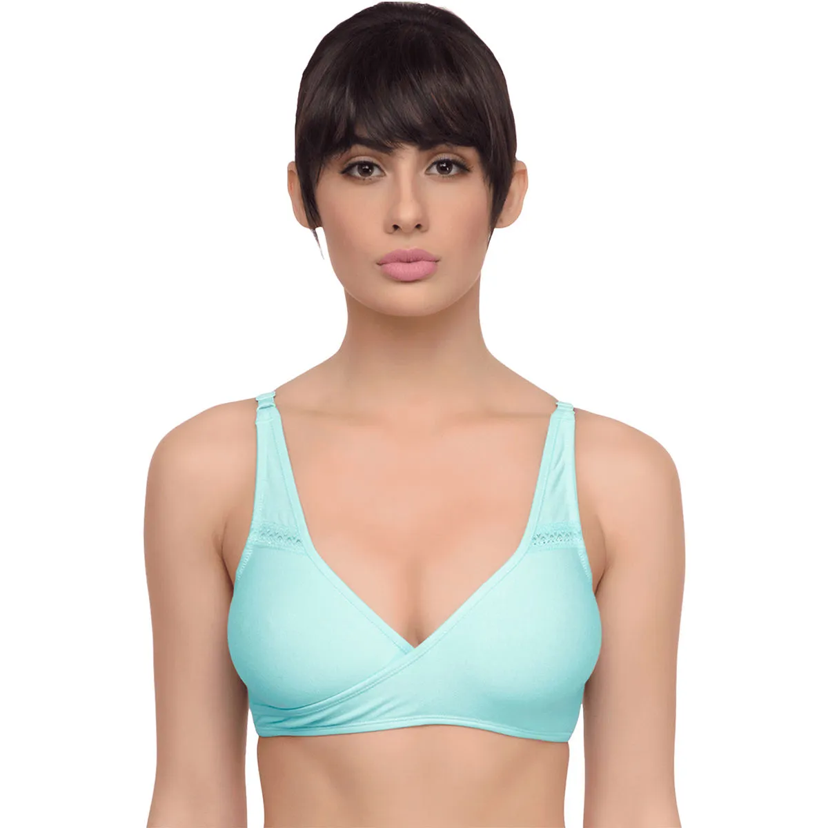 Inner Sense Organic Antimicrobial Sleeping/Feeding Bra Pack Of 2 - Multi-Color (40D)