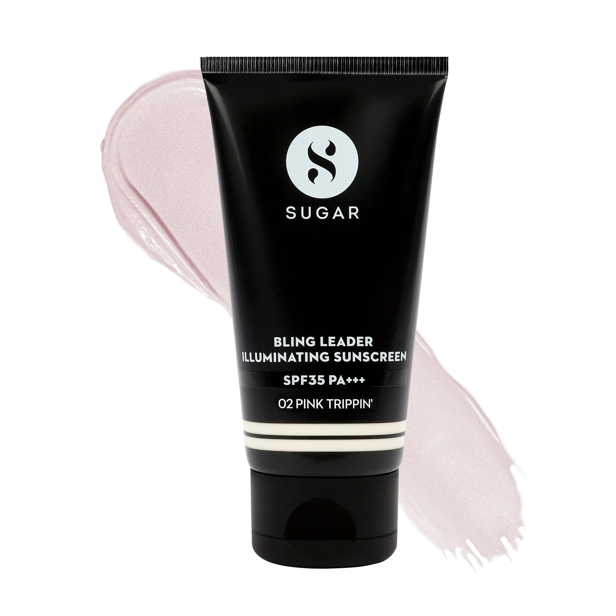 SUGAR Bling Leader Illuminating Sunscreen SPF35 PA+++ - 02 Pink Trippin