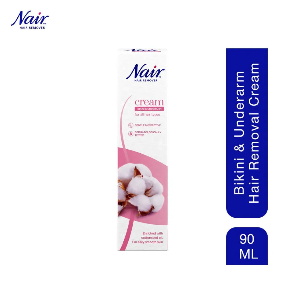 Nair Bikini & Underarm Hair Removal Cream