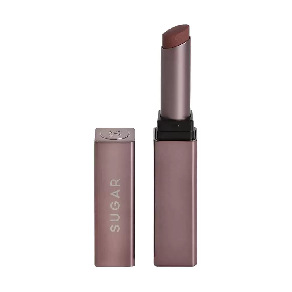 SUGAR Mettle Satin Lipstick - 10 Diana (Peachy Pink)