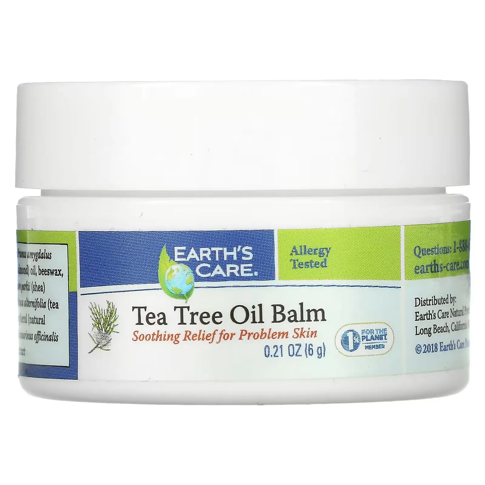 Tea Tree Oil Balm, 0.21 oz (6 g)