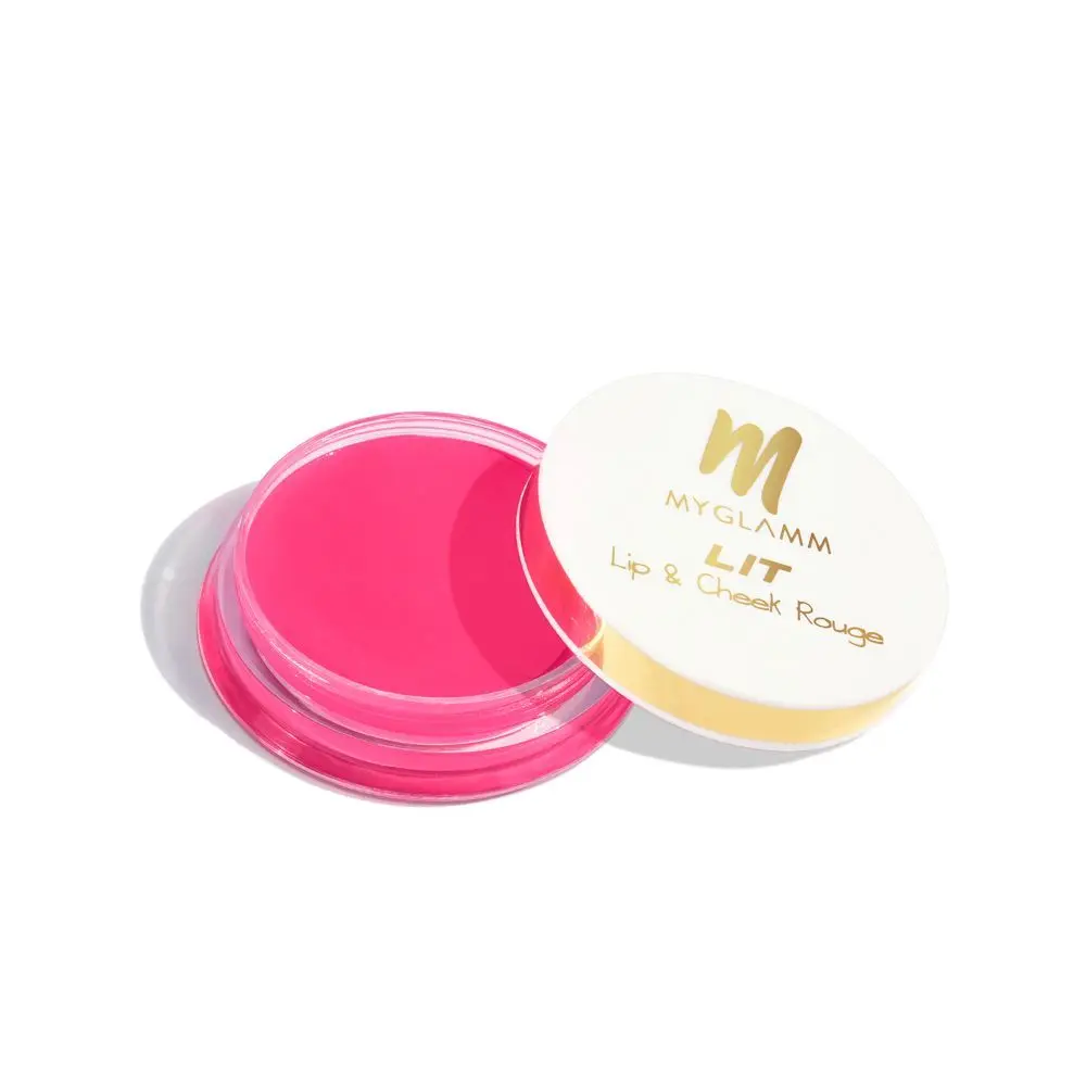 MyGlamm LIT Lip and cheek rouge-Raspberry Pop-