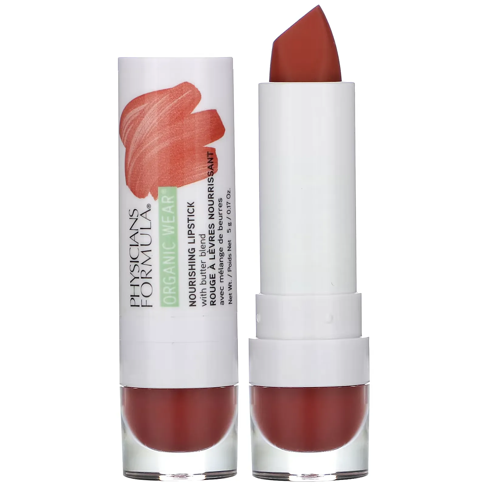 Organic Wear, Nourishing Lipstick, Buttercup, 0.17 oz (5 g)