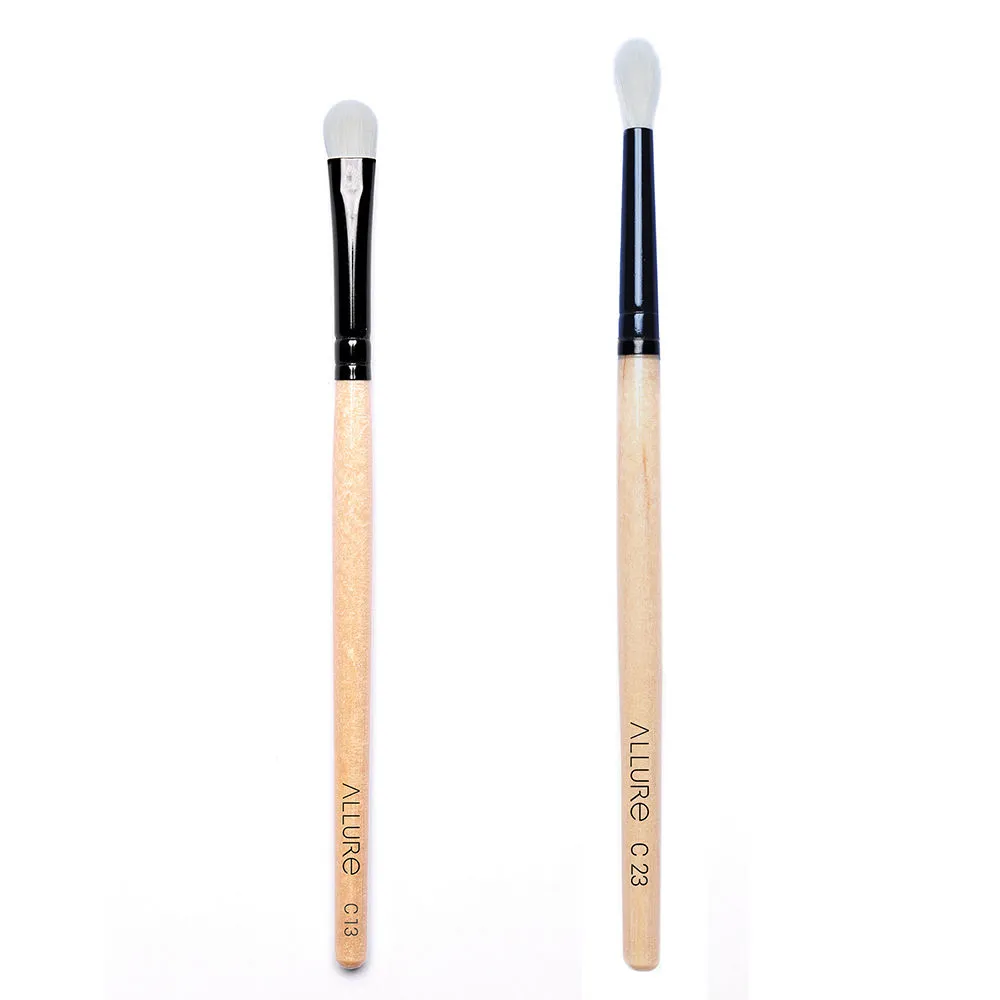 Allure Eyeshadow And Eye Brush (set Of 02)