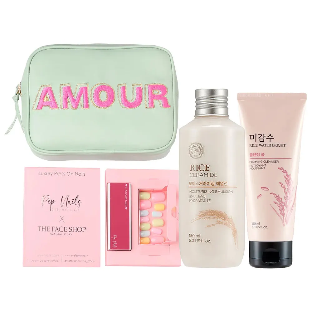 The Face Shop Honeymoon Kit X Pep Nails Combo