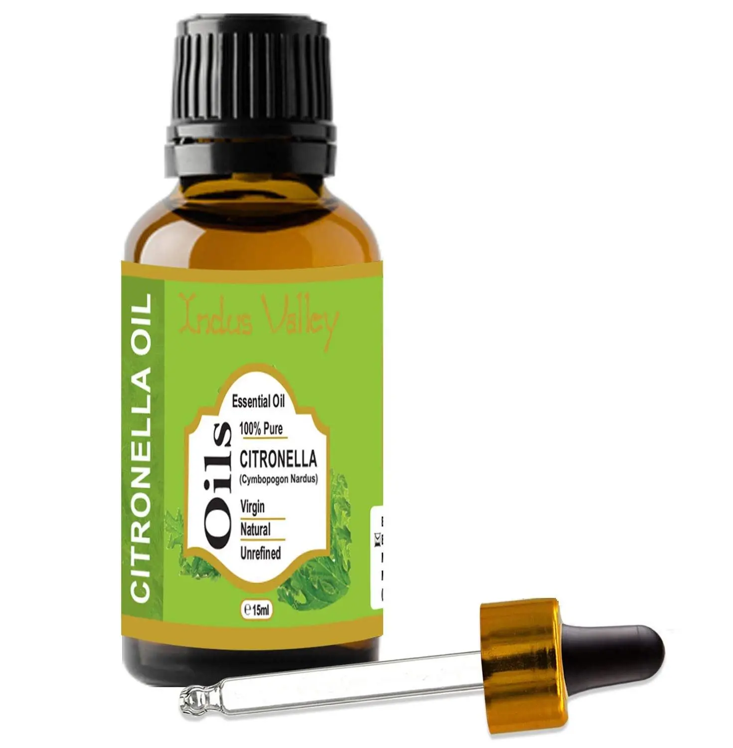 Indus Valley Bio Organic Citronella Essential Oil (15 ml)