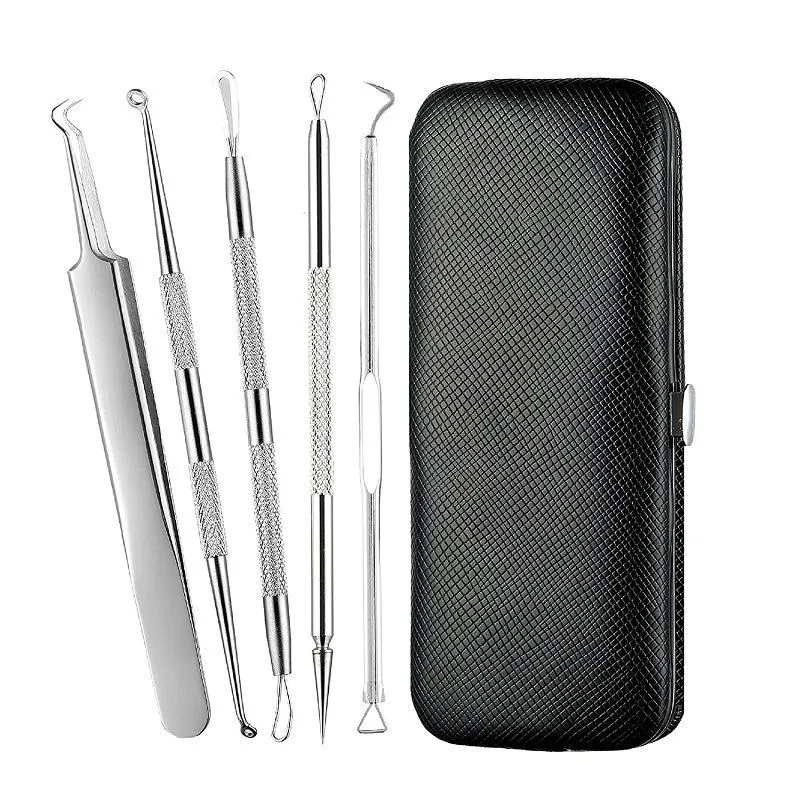 Bronson Professional Acne & Black Head Remover Tool Set With Storage Box