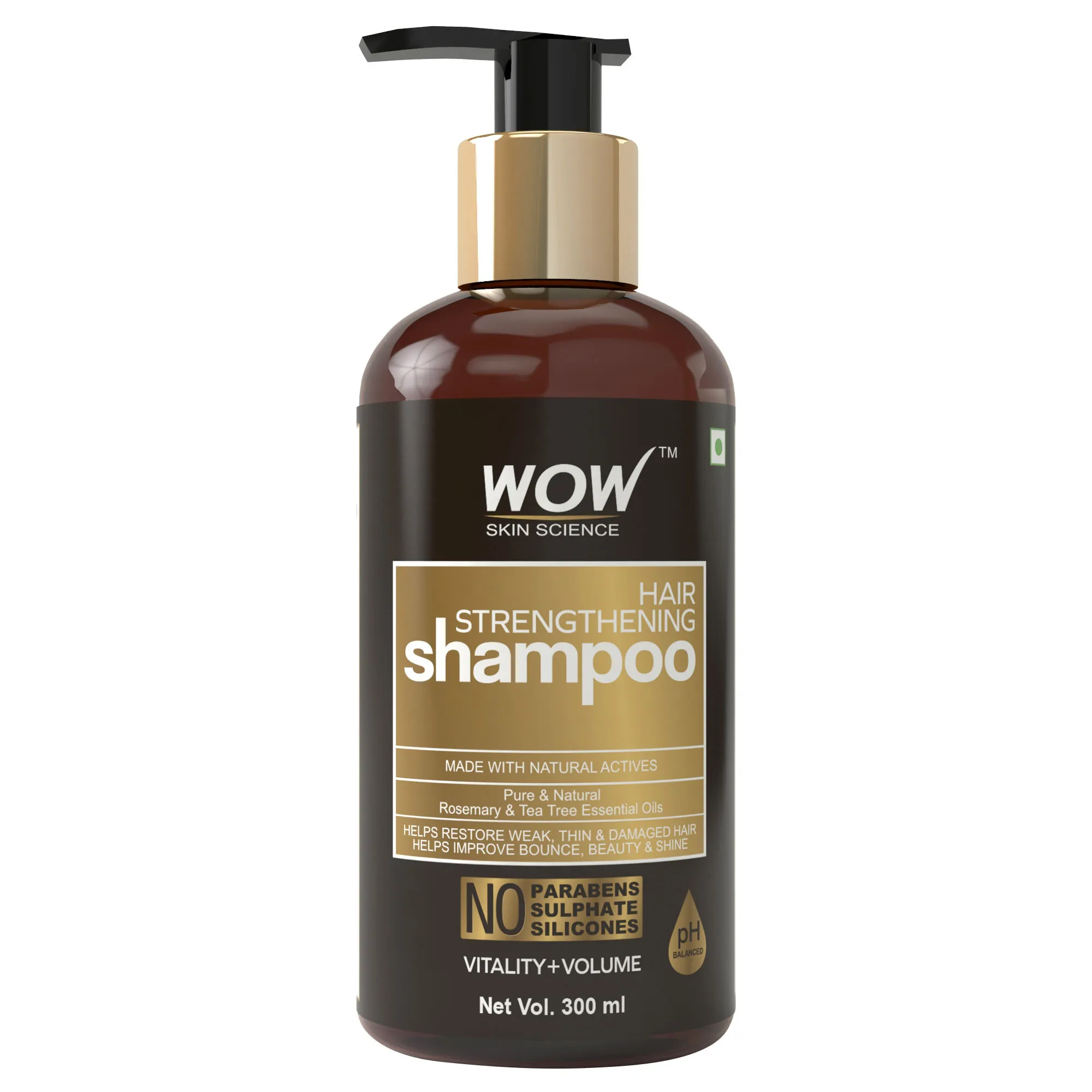 WOW Skin Science Hair Strengthening Shampoo