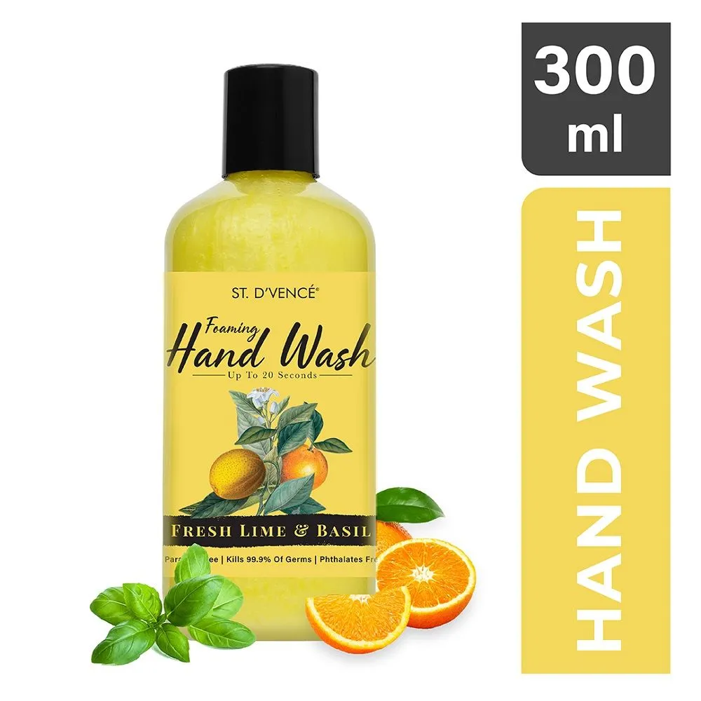 St. D'vence Lime & Basil With Mandarine Oil Hand Wash