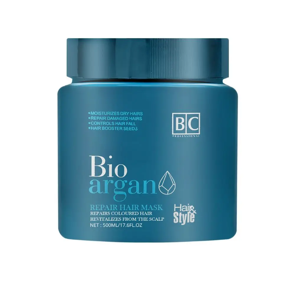 Berina Bio Argan Oil Hair Repair Mask - 500ml (Steel Blue)