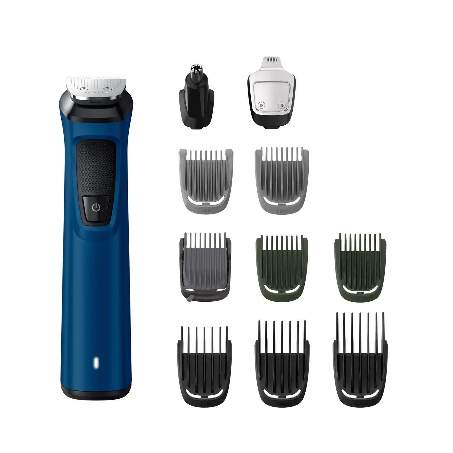 Philips Multi Grooming Kit MG7707/15, 12-in-1, Face, Head and Body - All-in-one Trimmer. Power adapt technology for precise trimming, 90 Mins Run Time with Quick Charge