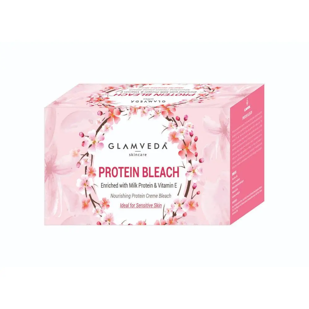 Glamveda Protein Bleach With Vitamin E & Milk (300 g)