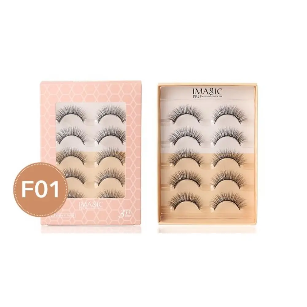 IMAGIC PROfessional Premium 3D Eyelashes 5 Pair (F01)