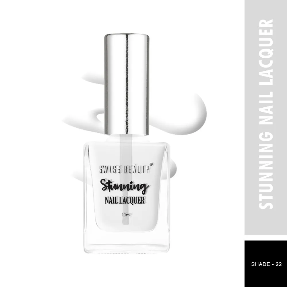 Swiss Beauty Stunning Nail Lacquer - 22 Clear as Day