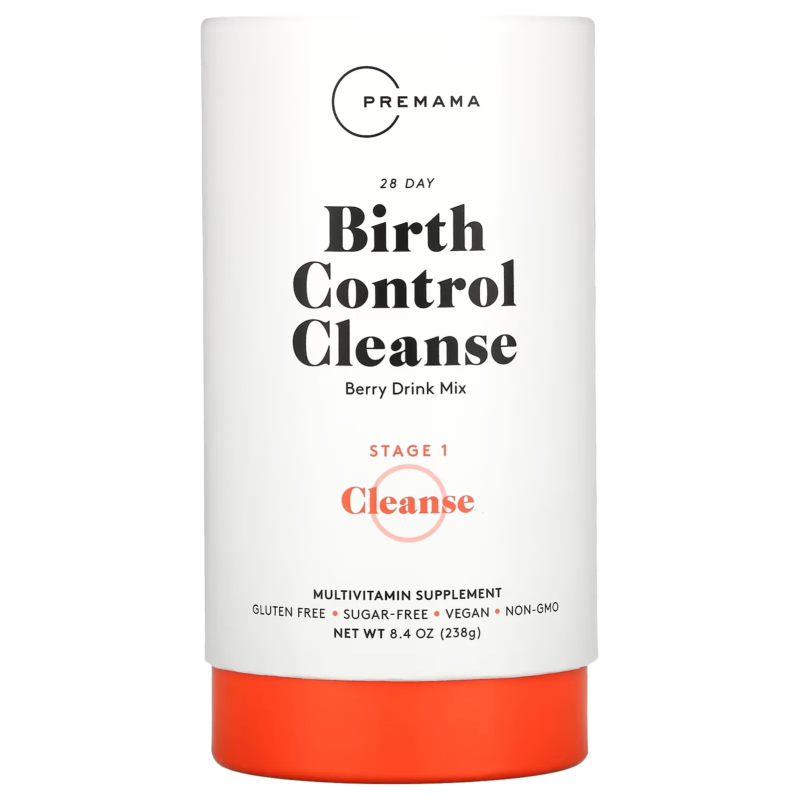 28 Day Birth Control Cleanse, Berry Drink Mix, 8.4 oz ( 238 g)