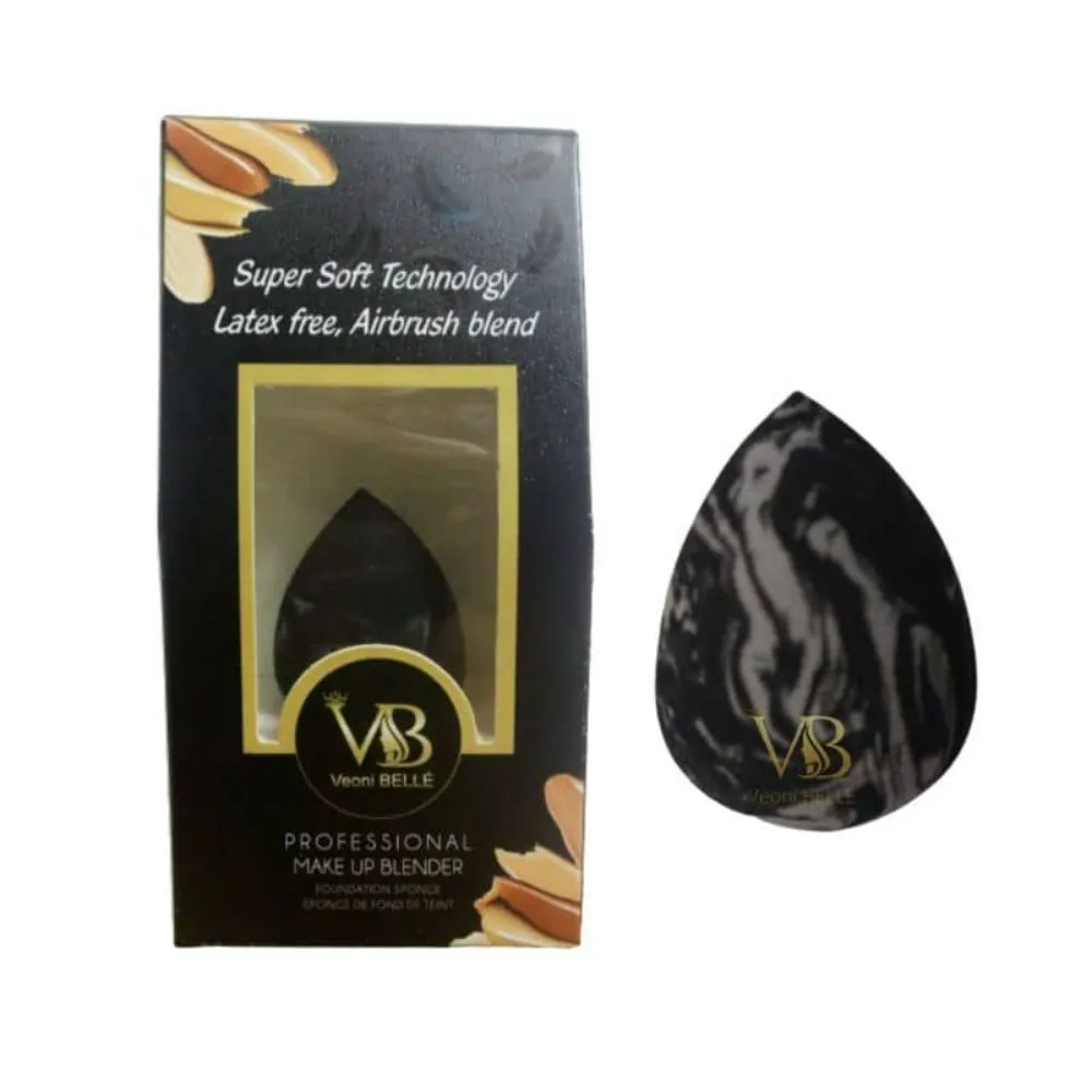 Veoni Belle Super Soft Black Beauty Blender Sponge For Foundation