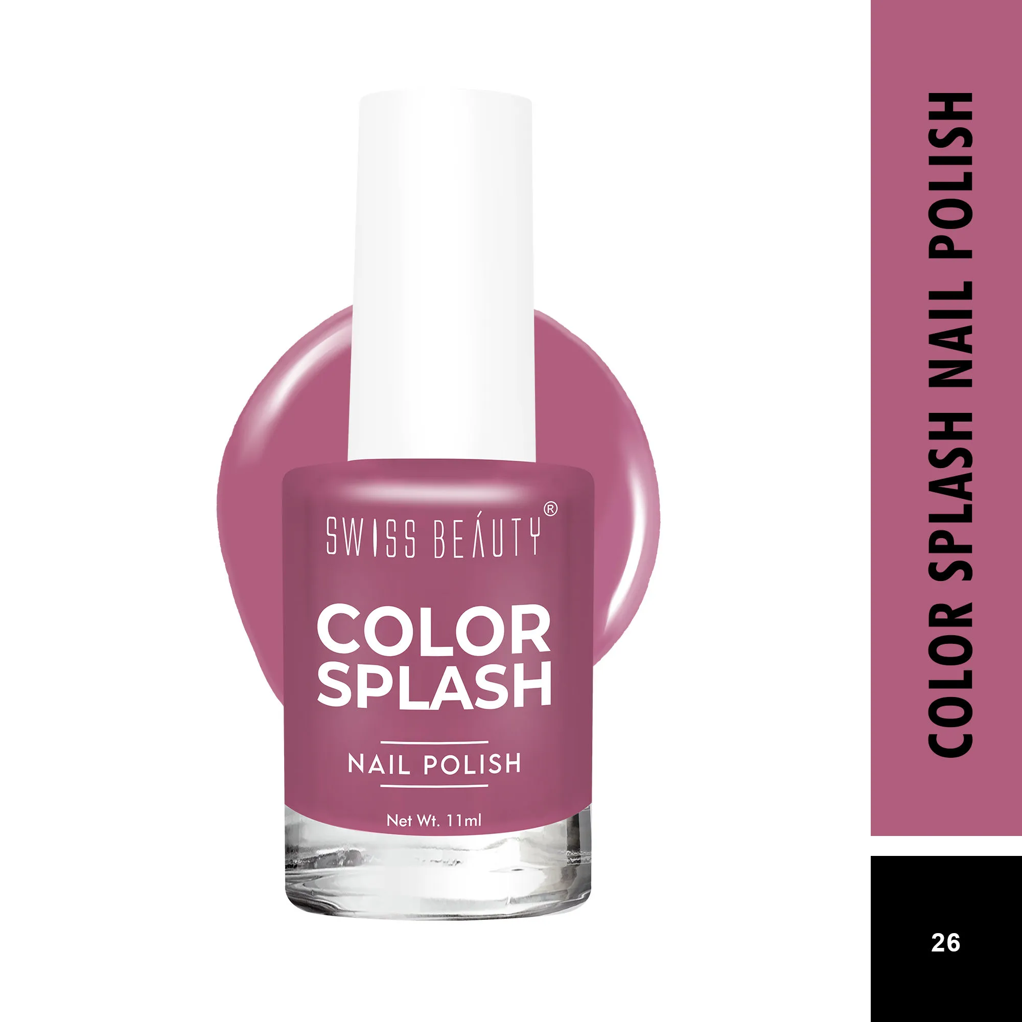 Swiss Beauty Color Splash Nail Polish - Shade-26