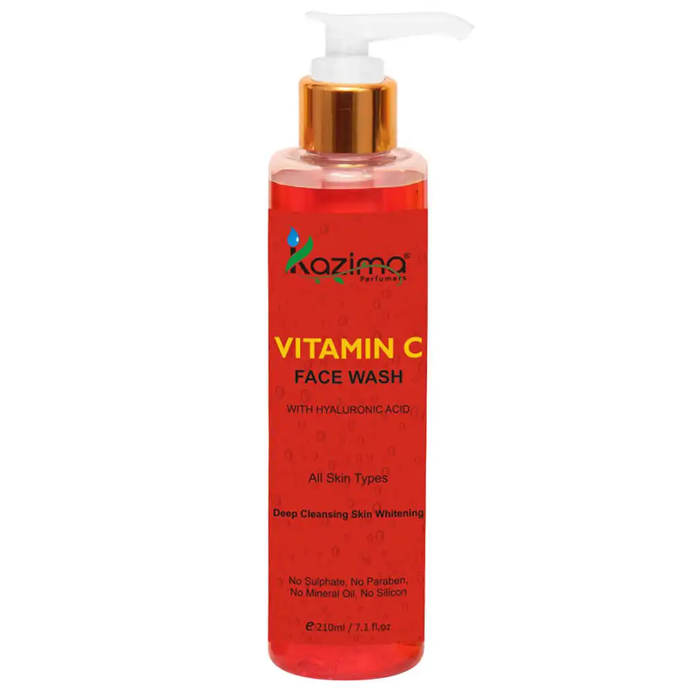 Kazima Vitamin C Face Wash,  210 ml  for All Skin Types