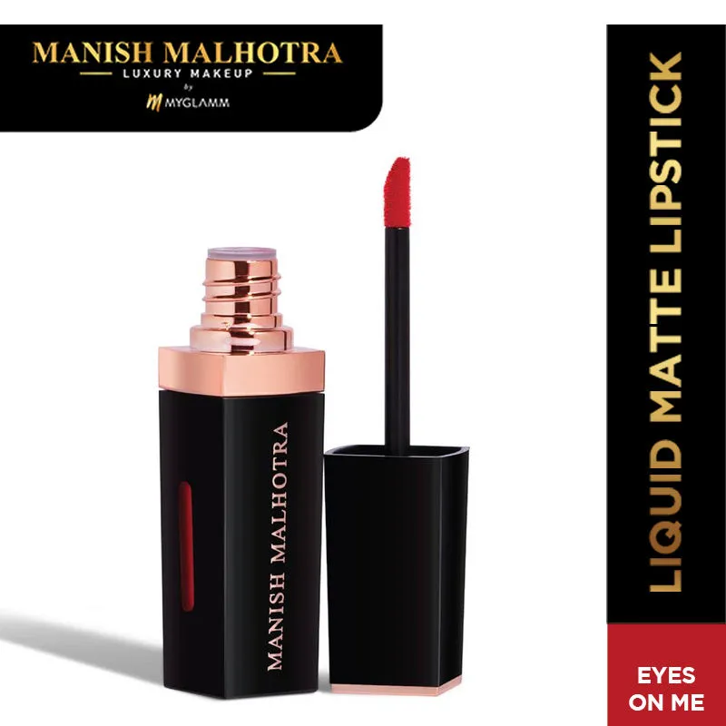 Manish Malhotra Beauty By MyGlamm Liquid Matte Lipstick-Eyes On Me