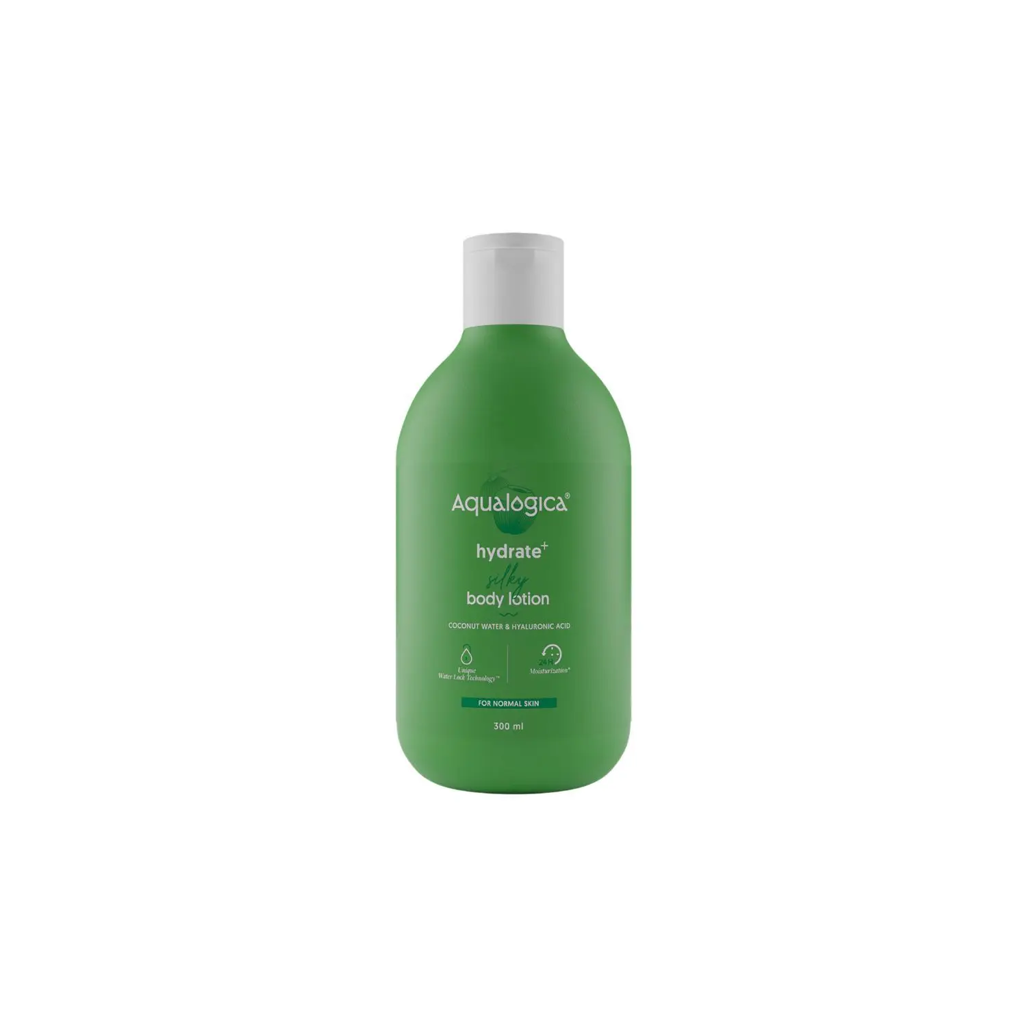 Aqualogica Hydrate+ Silky Body Lotion with Coconut Water and Hyaluronic Acid 300ml