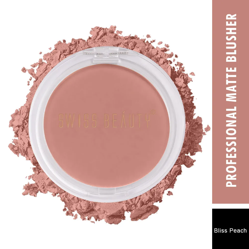 Swiss Beauty Professional Blusher -06 Soft Nude