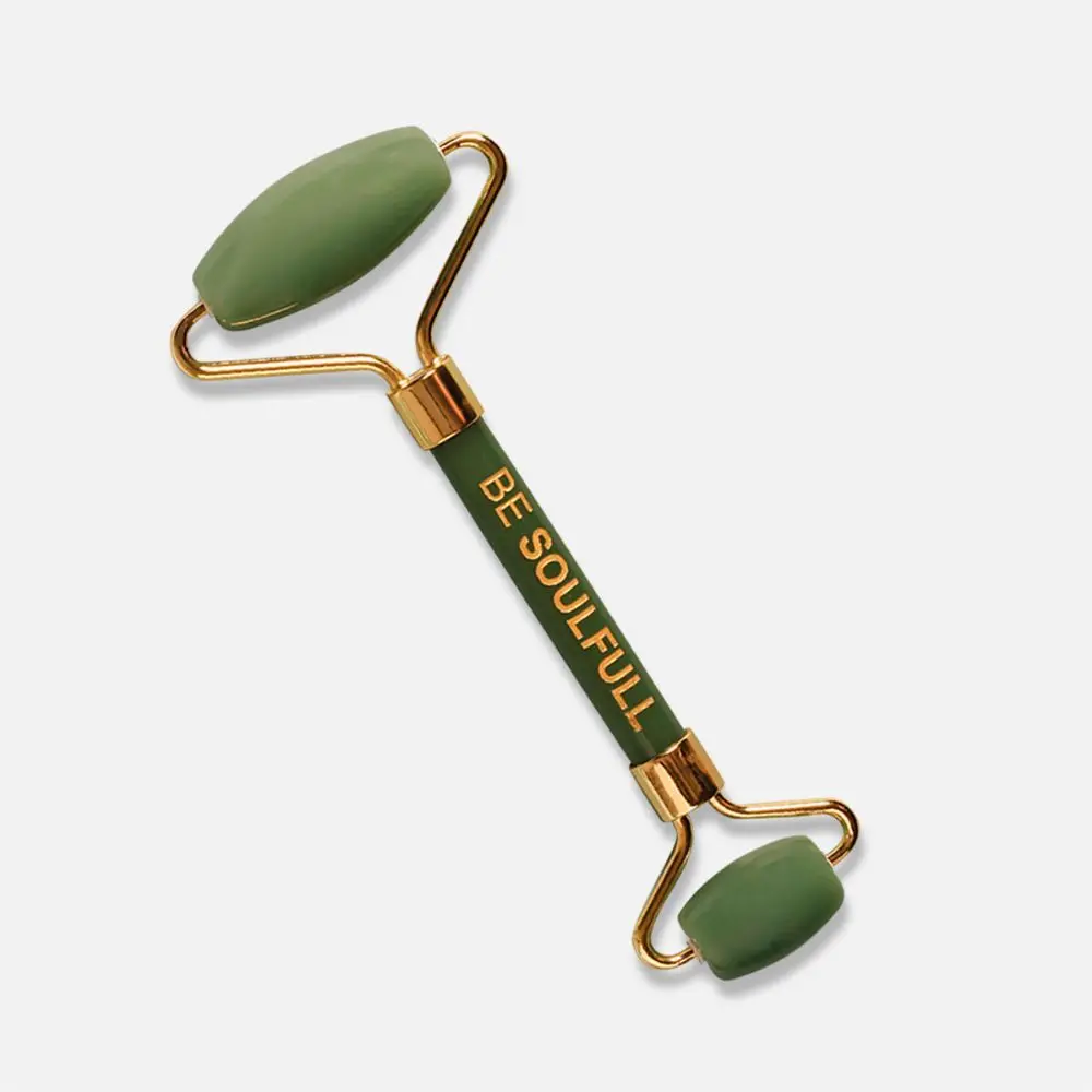 Be Soulfull Jade Face Massage Roller | For Anti- Ageing, Skin Firming & Serum Application I For Men & Women