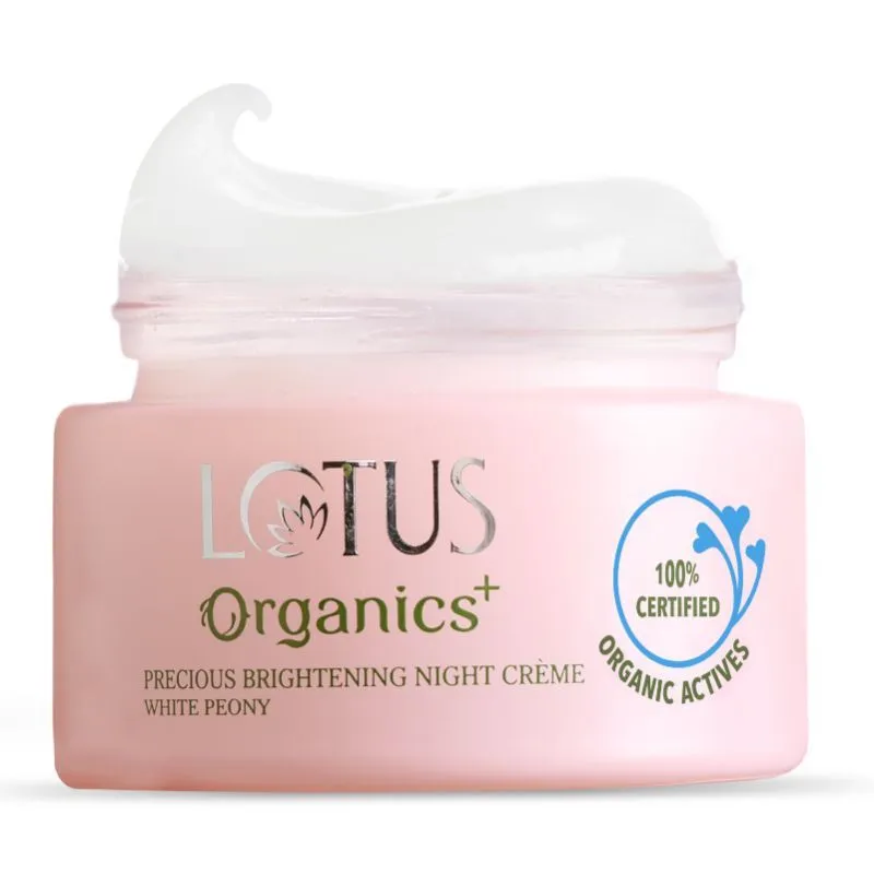 Lotus Organics Precious Brightening Night Cream