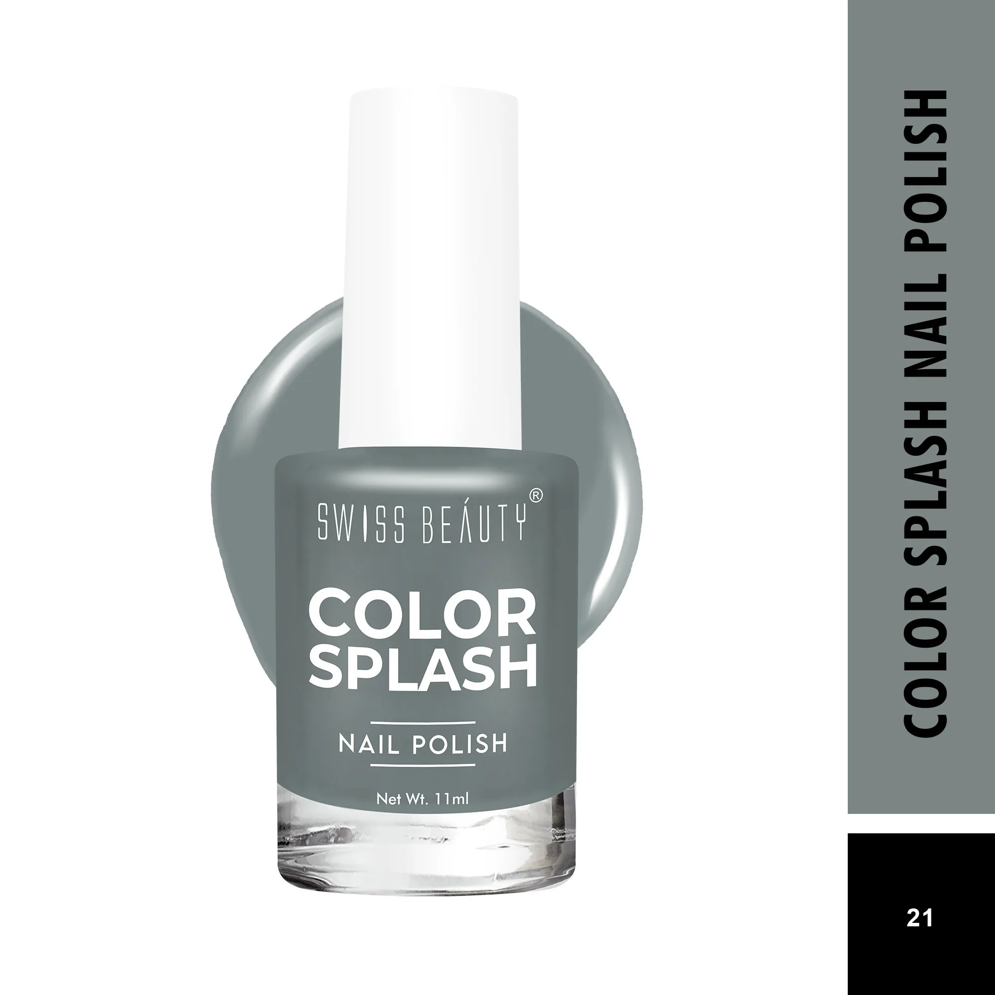 Swiss Beauty Color Splash Nail Polish - Shade-21