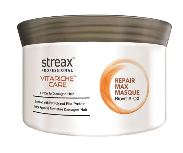 Streax Professional Vitariche Care Repair Max Masque