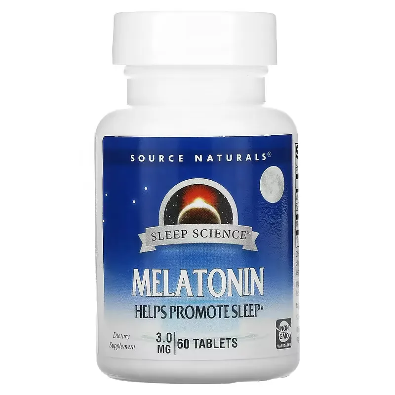 Melatonin, 3 mg, 60 Tablets