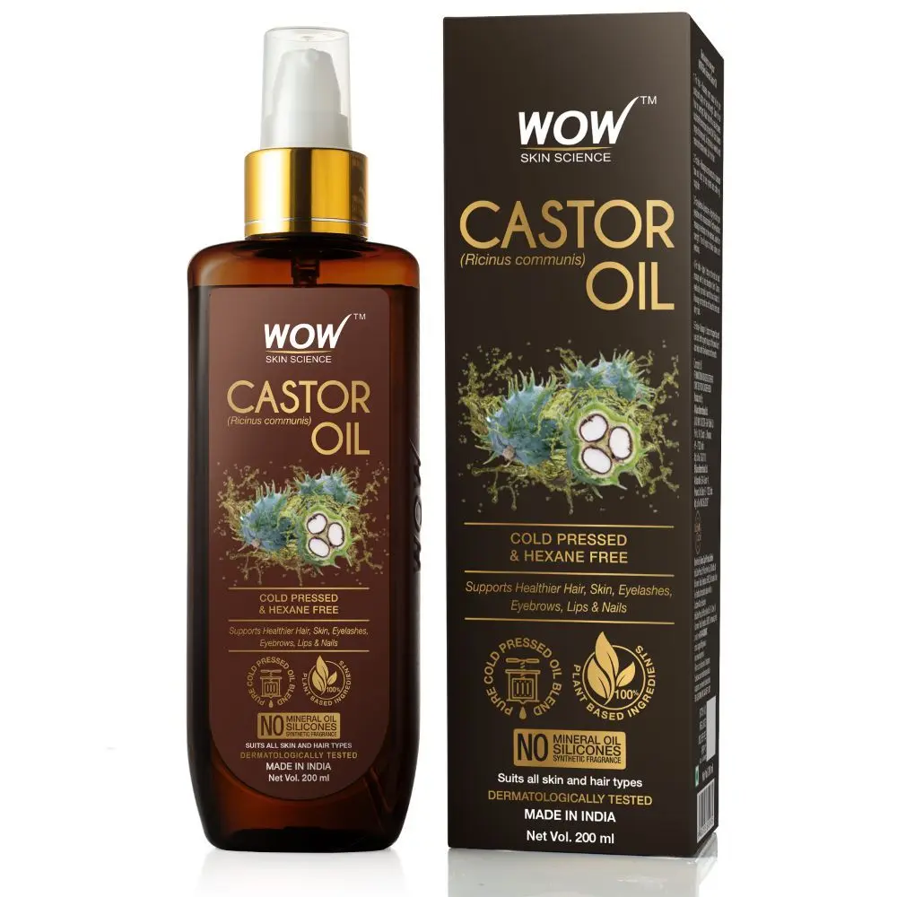 WOW Skin Science Castor Oil (200 ml)