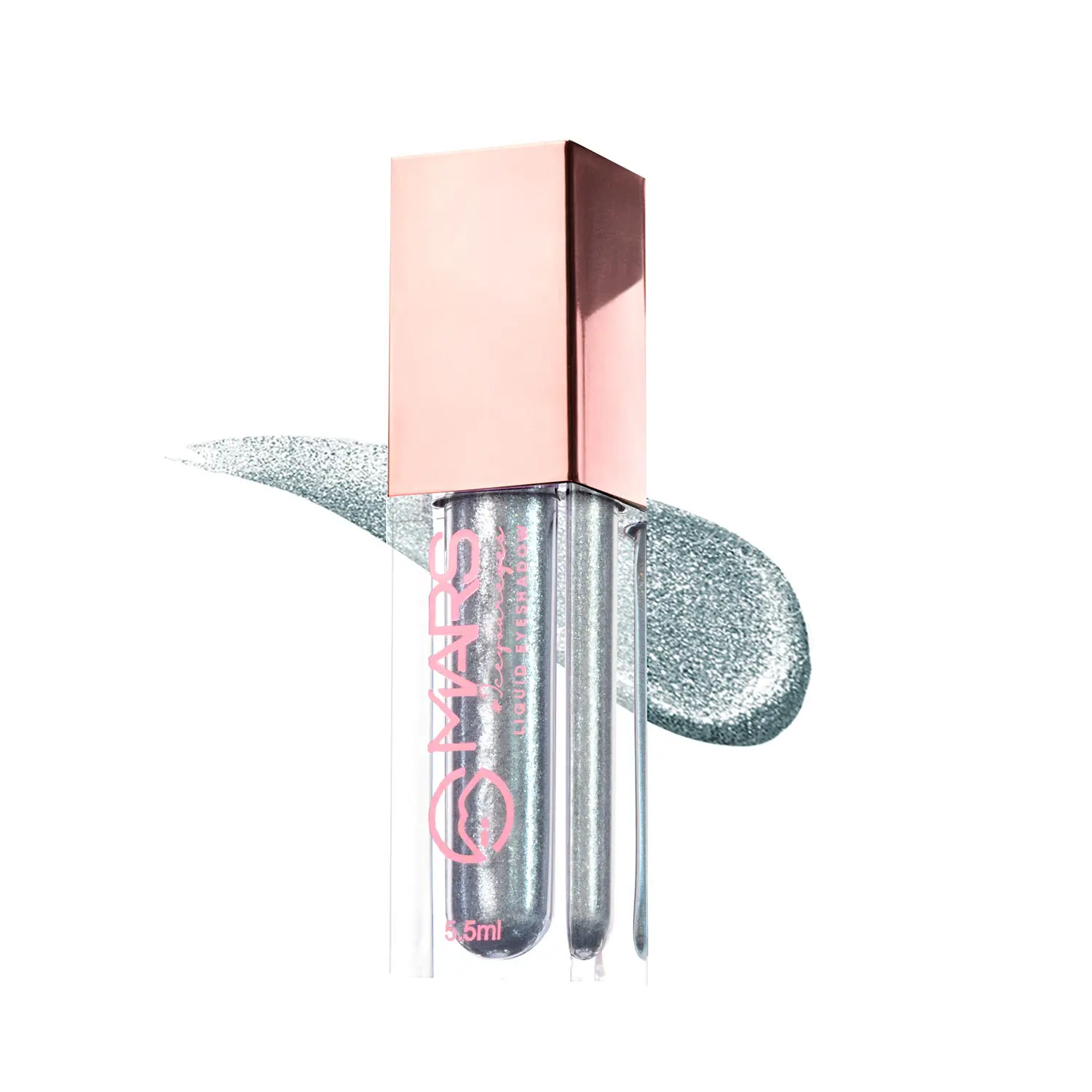 MARS Liquid Eyeshadow - Highly Pigmented Glitter with Crease Resistant Formula - Cosmic Glow | 5.5ml