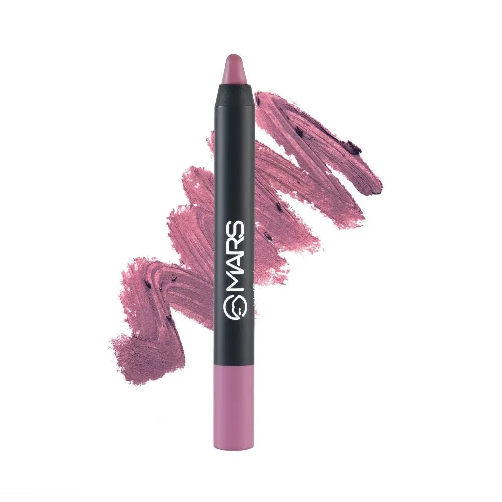 MARS Long Lasting Won't Smudge Won't Budge Lip Crayon with Matte Finish - I Am Fearless| 3.5g