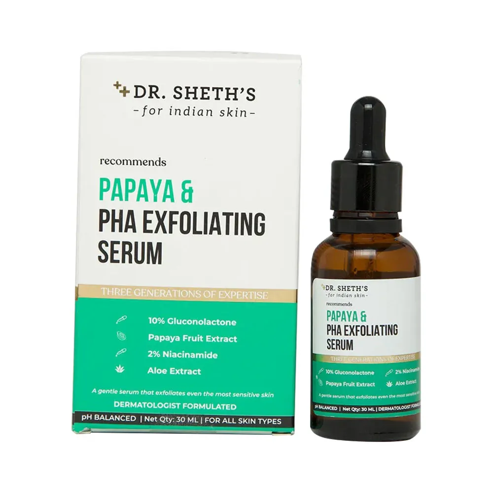 Dr. Sheth's Papaya & PHA Exfoliating Serum