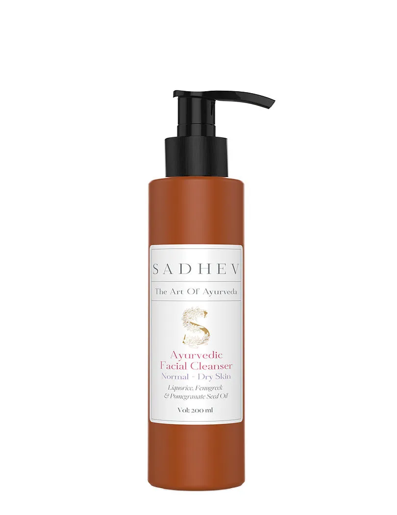 SADHEV Ayurvedic Facial Cleanser Normal - Dry Skin