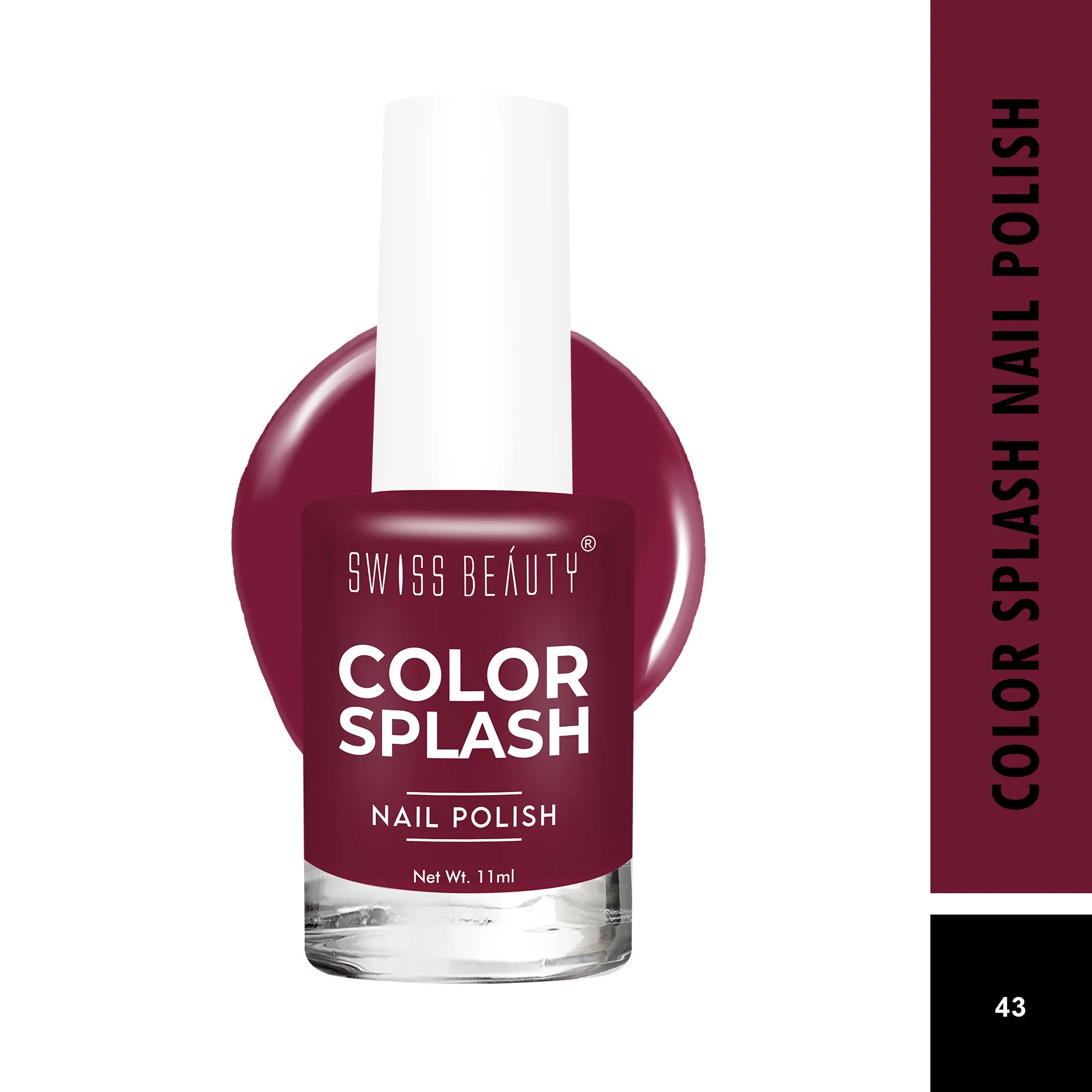 Swiss Beauty Color Splash Nail Polish - Shade-43