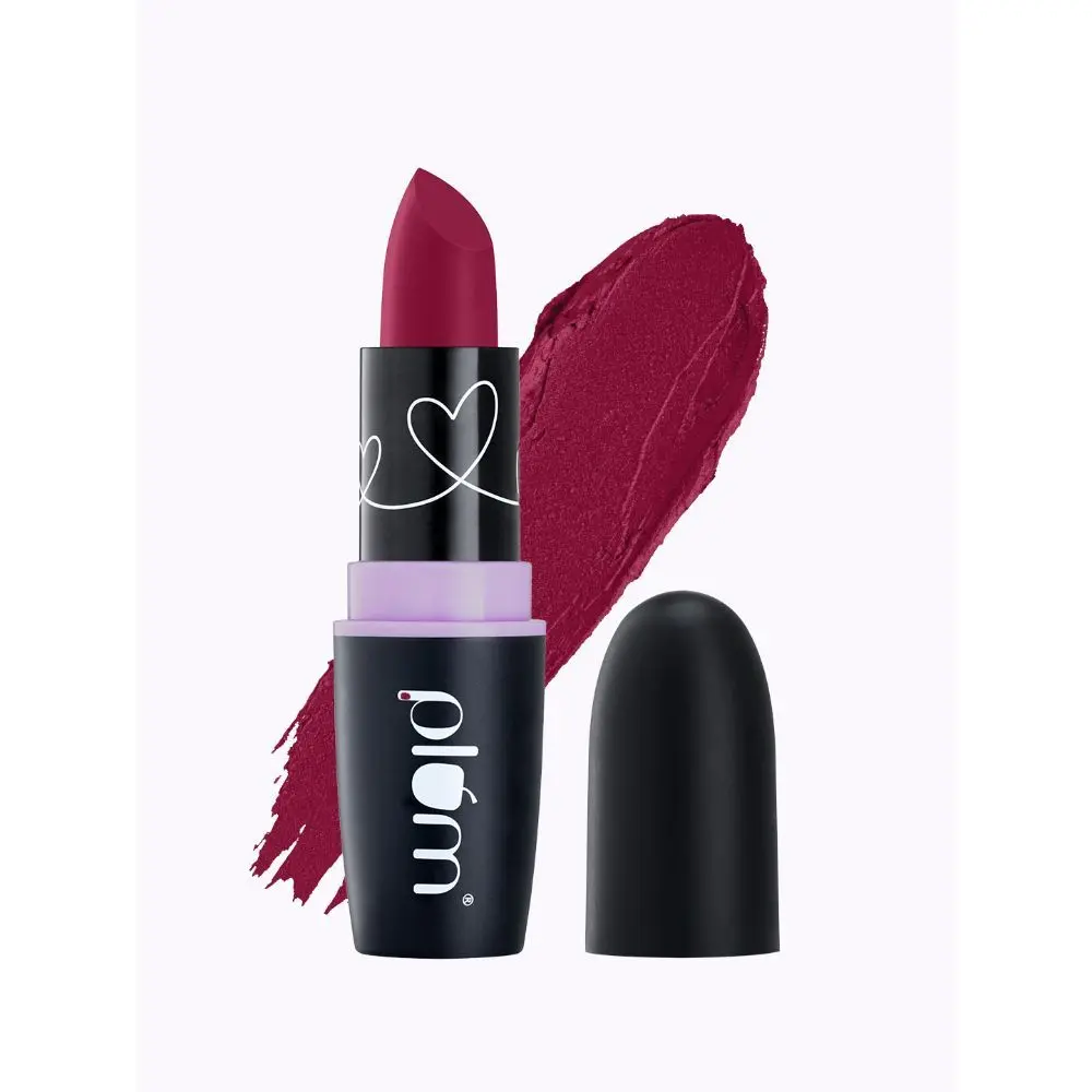 Plum Matterrific Lipstick | Highly Pigmented | Nourishing & Non-Drying | 100% Vegan & Cruelty Free | Plum It Up - 137 (Magenta)