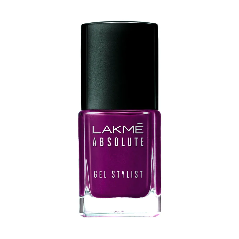 Lakme Absolute Gel Stylist Nail Color - Poison