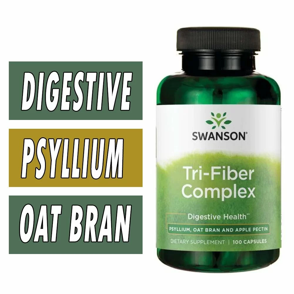 Swanson Tri-Fiber Complex - 100 Capsules