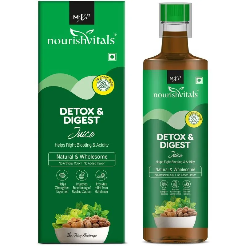 Nourish Vitals Detox & Digest Juice