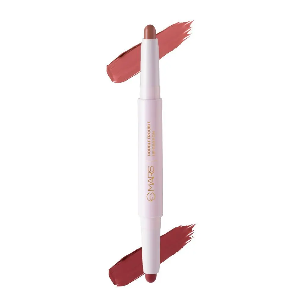 MARS Double Trouble Lip Crayon Lipstick - Bronzed Ruby (4 g)