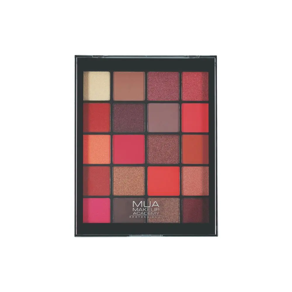 MUA 20 SHADE EYESHADOW PALETTE - FLAME THROWER (22 g)