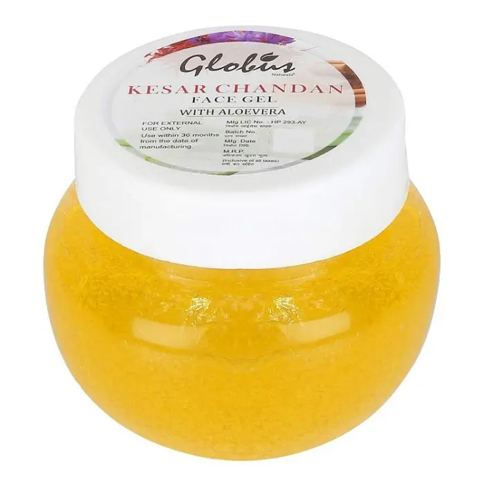 Globus Naturals Aloe Vera & Kesar Chandan Face Gel (100 gm)