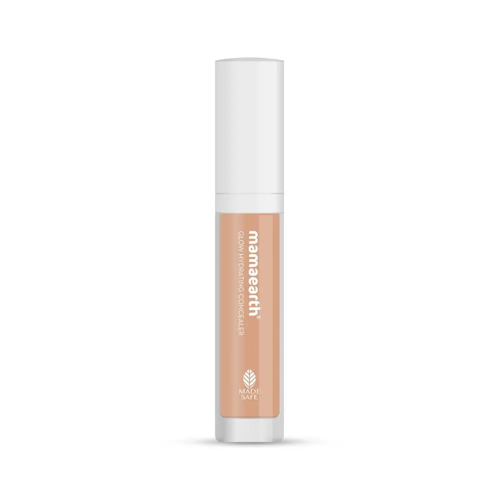 Mamaearth Mamaearth Glow Hydrating Concealer with Vitamin C & Turmeric for 100% Spot Coverage - 02 Creme Glow - 6 ml