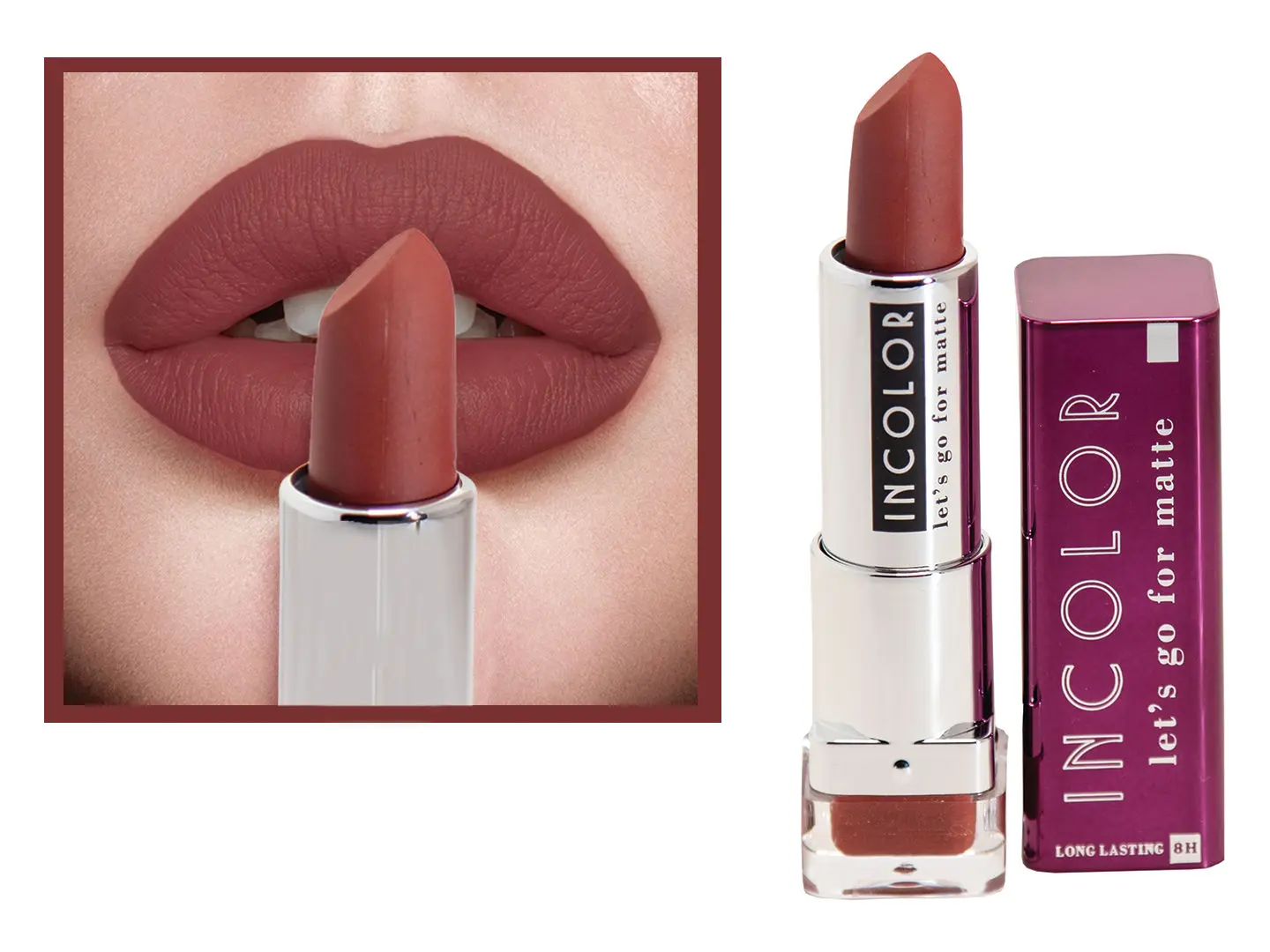 Incolor Lets Go For Matte Lipstick 12 Diva 3.7 g