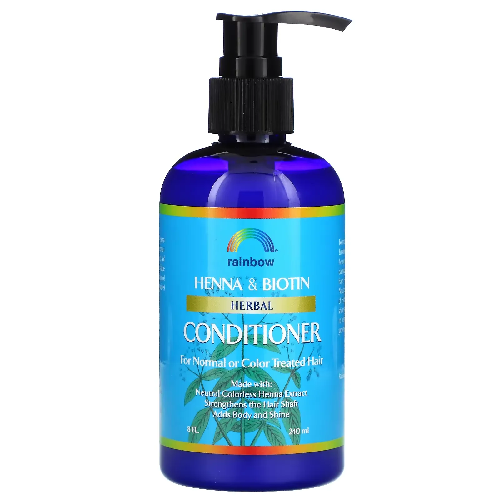 Henna & Biotin Herbal Conditioner, For Normal or Color Treated Hair , 8 fl oz (240 ml)