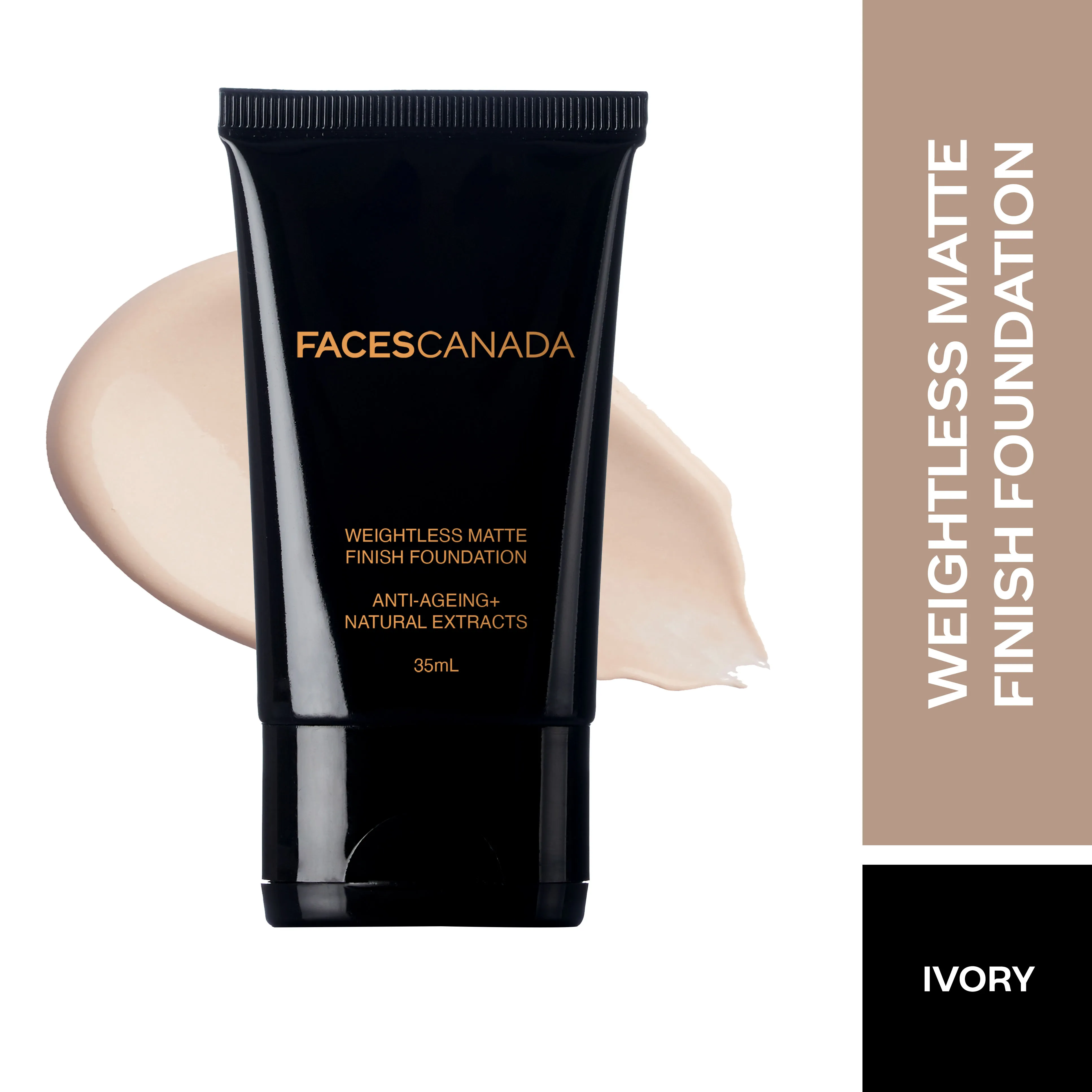 Faces Canada Weightless Matte Finish Foundation - Ivory 01